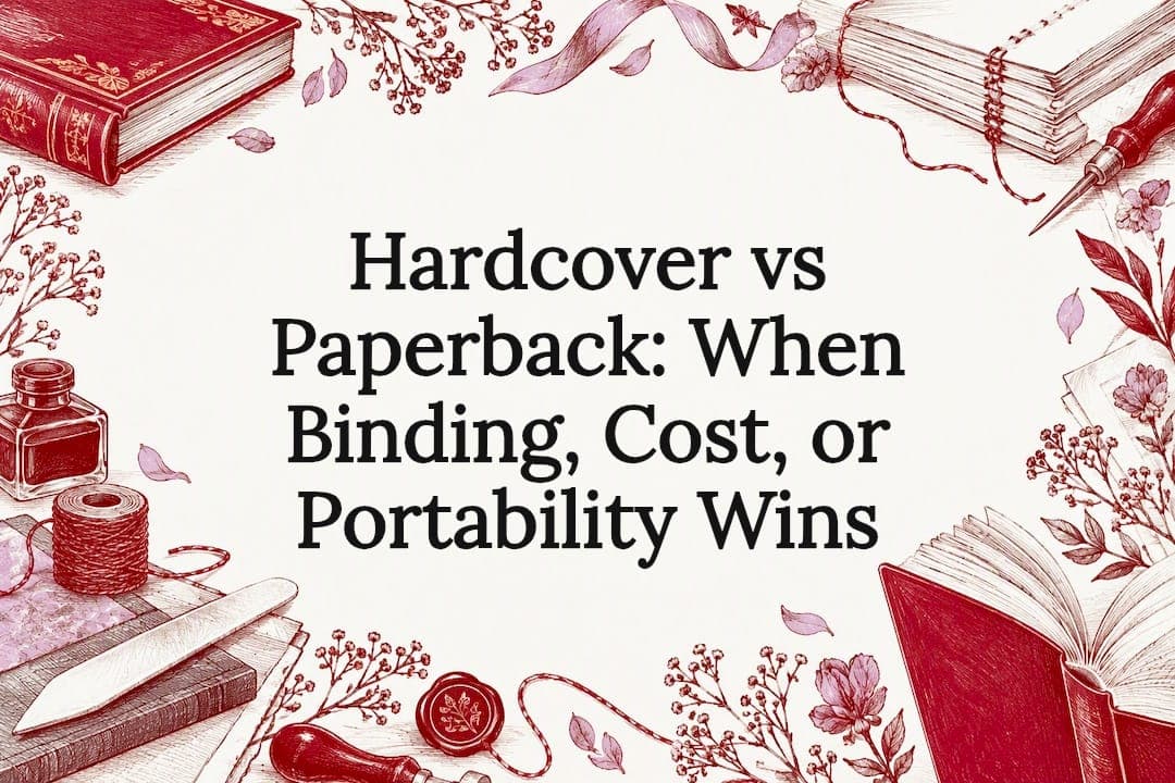 Hardcover vs Paperback: When Binding, Cost, or Portability Wins